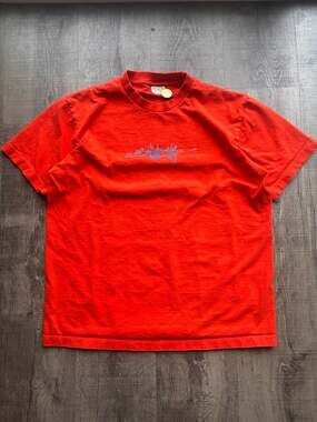 Vintage Billabong Center Logo Graphic T-Shirt cropped Large